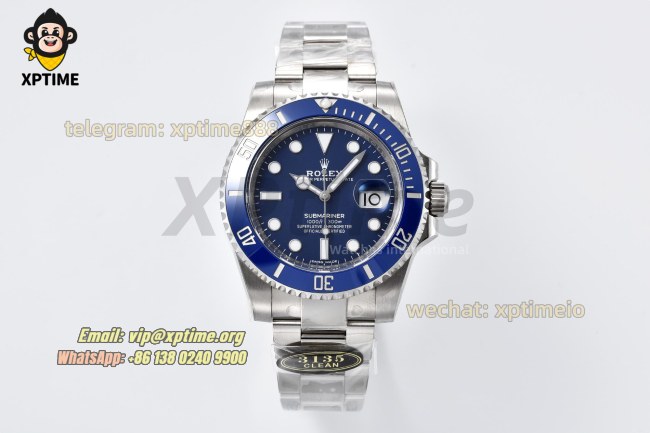 Submariner 116619LB 40mm Clean Blue/Dot on SS/SS Bracelet VS3135 Super Clone Submariner 116619LB 40mm Clean Blue/Dot on SS/SS Bracelet VS3135 Super Clone