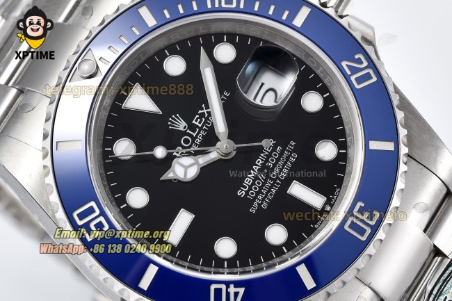Submariner 126619LB 41mm Clean Black/Dot on SS/SS Bracelet SH3235 Submariner 126619LB 41mm Clean Black/Dot on SS/SS Bracelet SH3235