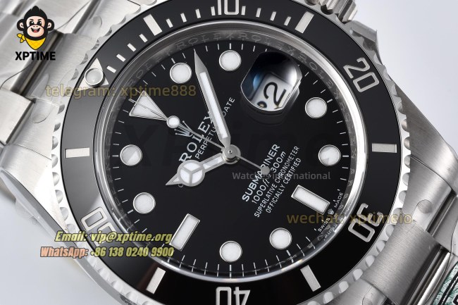 Submariner 126610LN 41mm Clean Black/Dot on SS/SS Bracelet SH3235 Super Clone Submariner 126610LN 41mm Clean Black/Dot on SS/SS Bracelet SH3235 Super Clone