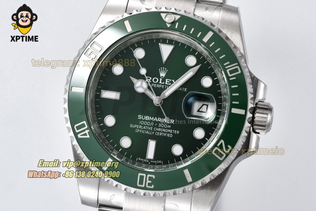 Submariner 116610LN 41mm Clean Green/Dot on SS/SS Bracelet VS3135 Submariner 116610LN 41mm Clean Green/Dot on SS/SS Bracelet VS3135