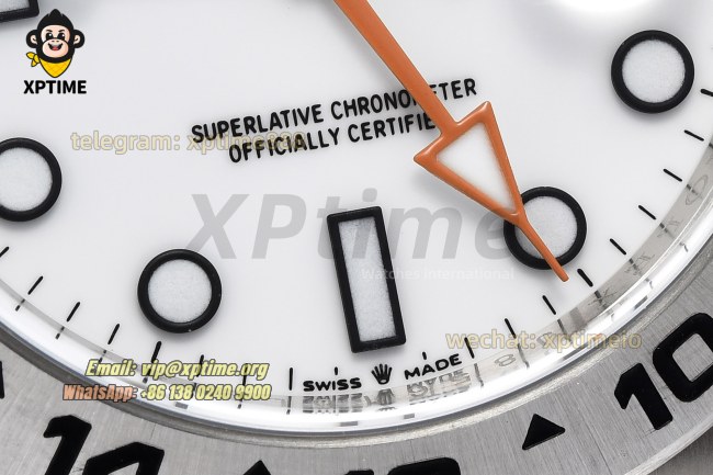 Explorer II 226570 42mm CLEAN White/Dot on SS/SS Bracelet VS3285 Super Clone Explorer II 226570 42mm CLEAN White/Dot on SS/SS Bracelet VS3285 Super Clone