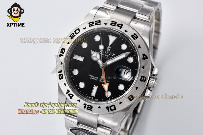 Explorer II 226570 42mm CLEAN Black/Dot on SS/SS Bracelet VS3285 Super Clone Explorer II 226570 42mm CLEAN Black/Dot on SS/SS Bracelet VS3285 Super Clone
