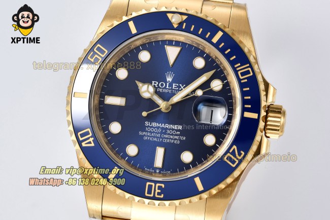 Submariner 126618LB 41mm Clean Blue/Dot on YG/YG Bracelet SH3235 Super Clone Submariner 126618LB 41mm Clean Blue/Dot on YG/YG Bracelet SH3235 Super Clone