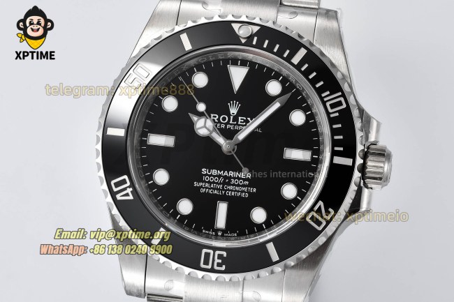 Submariner No Date 124060 40mm Clean Black/Dot on SS/SS Bracelet SH3230 Submariner No Date 124060 40mm Clean Black/Dot on SS/SS Bracelet SH3230