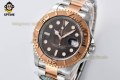 Yacht-Master 126621 40mm Clean Brown/Dot on RG/SS Bracelet SH3235 Super Clone Yacht-Master 126621 40mm Clean Brown/Dot on RG/SS Bracelet SH3235 Super Clone