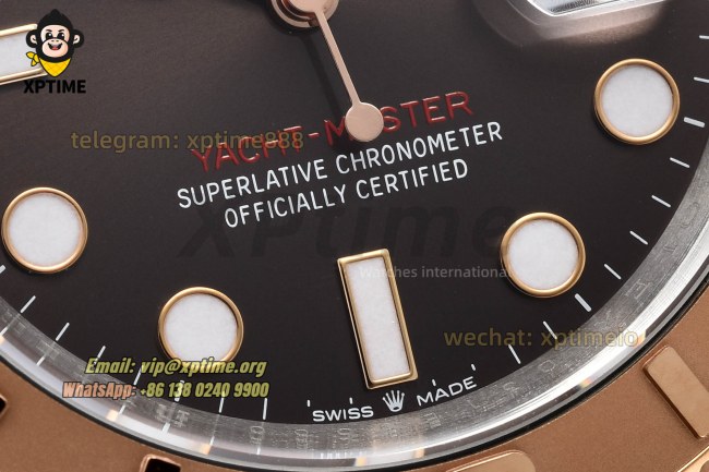 Yacht-Master 126621 40mm Clean Brown/Dot on RG/SS Bracelet SH3235 Super Clone Yacht-Master 126621 40mm Clean Brown/Dot on RG/SS Bracelet SH3235 Super Clone