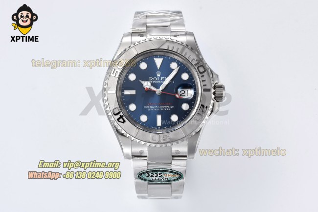 Yacht-Master 126622 40mm Clean Blue/Dot on SS/SS Bracelet SH3235 Super Clone Yacht-Master 126622 40mm Clean Blue/Dot on SS/SS Bracelet SH3235 Super Clone