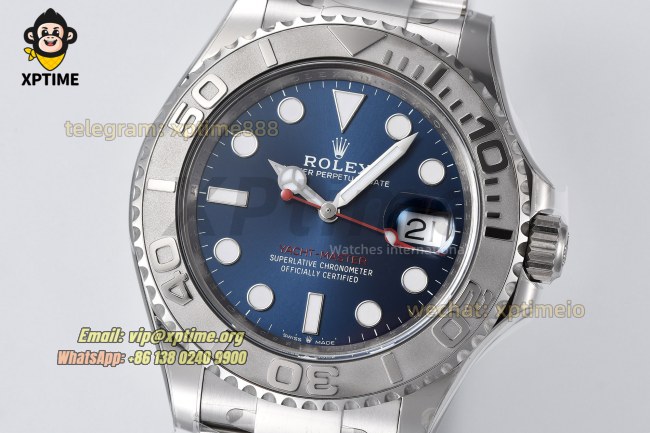 Yacht-Master 126622 40mm Clean Blue/Dot on SS/SS Bracelet SH3235 Super Clone Yacht-Master 126622 40mm Clean Blue/Dot on SS/SS Bracelet SH3235 Super Clone