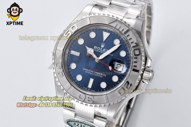 Yacht-Master 126622 40mm Clean Blue/Dot on SS/SS Bracelet SH3235 Super Clone Yacht-Master 126622 40mm Clean Blue/Dot on SS/SS Bracelet SH3235 Super Clone