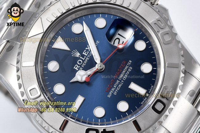 Yacht-Master 126622 40mm Clean Blue/Dot on SS/SS Bracelet SH3235 Super Clone Yacht-Master 126622 40mm Clean Blue/Dot on SS/SS Bracelet SH3235 Super Clone