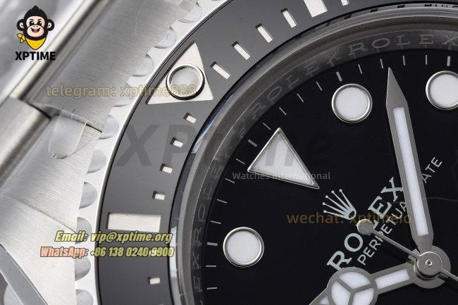 Sea Dweller 126600 43mm Clean Black/Dot on SS/SS Bracelet HS3235 Super Clone Sea Dweller 126600 43mm Clean Black/Dot on SS/SS Bracelet HS3235 Super Clone