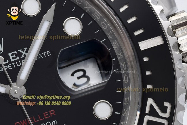 Sea Dweller 126600 43mm Clean Black/Dot on SS/SS Bracelet HS3235 Super Clone Sea Dweller 126600 43mm Clean Black/Dot on SS/SS Bracelet HS3235 Super Clone