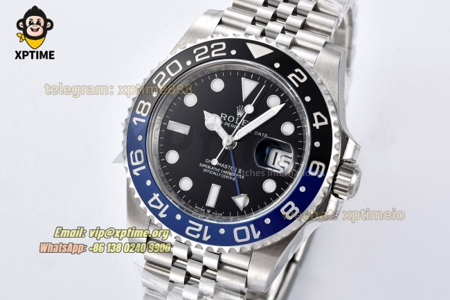 GMT Master II 126710 Batgirl 40mm Clean Black/Dot on Jub SS/SS Bracelet DD3285 GMT Master II 126710 Batgirl 40mm Clean Black/Dot on Jub SS/SS Bracelet DD3285
