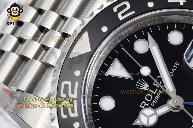 GMT Master II 126710 Batgirl 40mm Clean Black/Dot on Jub SS/SS Bracelet DD3285 GMT Master II 126710 Batgirl 40mm Clean Black/Dot on Jub SS/SS Bracelet DD3285