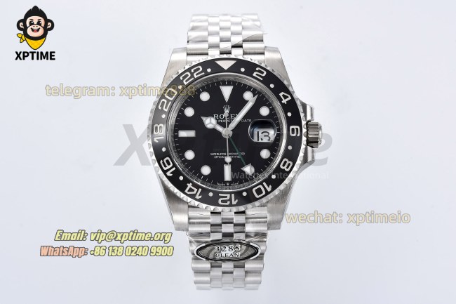 GMT Master II 126710 Bruce Wayne 40mm Clean Black/Dot on Jub SS/SS Bracelet DD3285 GMT Master II 126710 Bruce Wayne 40mm Clean Black/Dot on Jub SS/SS Bracelet DD3285