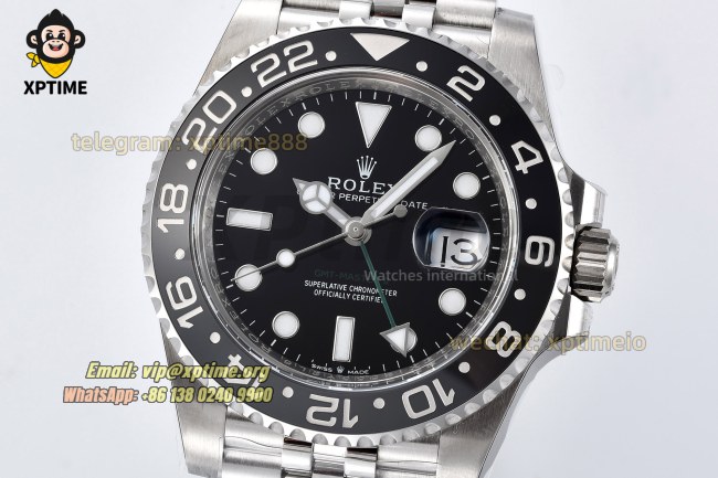 GMT Master II 126710 Bruce Wayne 40mm Clean Black/Dot on Jub SS/SS Bracelet DD3285 GMT Master II 126710 Bruce Wayne 40mm Clean Black/Dot on Jub SS/SS Bracelet DD3285
