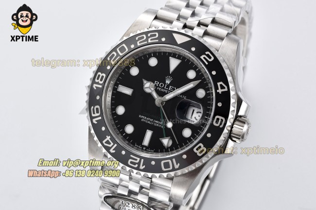 GMT Master II 126710 Bruce Wayne 40mm Clean Black/Dot on Jub SS/SS Bracelet DD3285 GMT Master II 126710 Bruce Wayne 40mm Clean Black/Dot on Jub SS/SS Bracelet DD3285