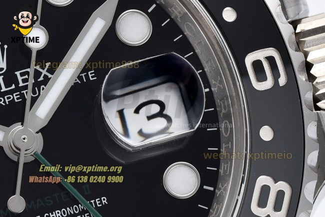 GMT Master II 126710 Bruce Wayne 40mm Clean Black/Dot on Jub SS/SS Bracelet DD3285 GMT Master II 126710 Bruce Wayne 40mm Clean Black/Dot on Jub SS/SS Bracelet DD3285