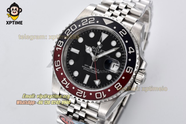 GMT Master II 126710 Pepsi 40mm Clean Black/Dot on Jub SS/SS Bracelet V3 DD3285 GMT Master II 126710 Pepsi 40mm Clean Black/Dot on Jub SS/SS Bracelet V3 DD3285
