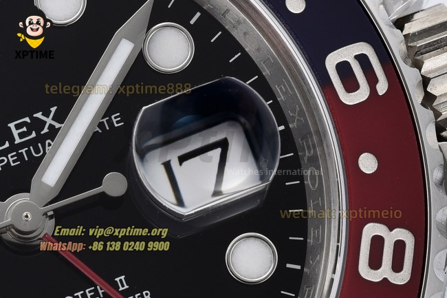 GMT Master II 126710 Pepsi 40mm Clean Black/Dot on Jub SS/SS Bracelet V3 DD3285 GMT Master II 126710 Pepsi 40mm Clean Black/Dot on Jub SS/SS Bracelet V3 DD3285