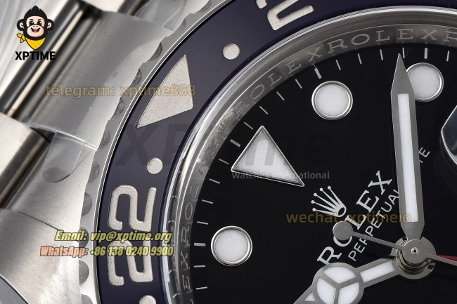 GMT Master II 126710 Pepsi 40mm Clean Black/Dot on Oys SS/SS Bracelet V3 DD3285 GMT Master II 126710 Pepsi 40mm Clean Black/Dot on Oys SS/SS Bracelet V3 DD3285