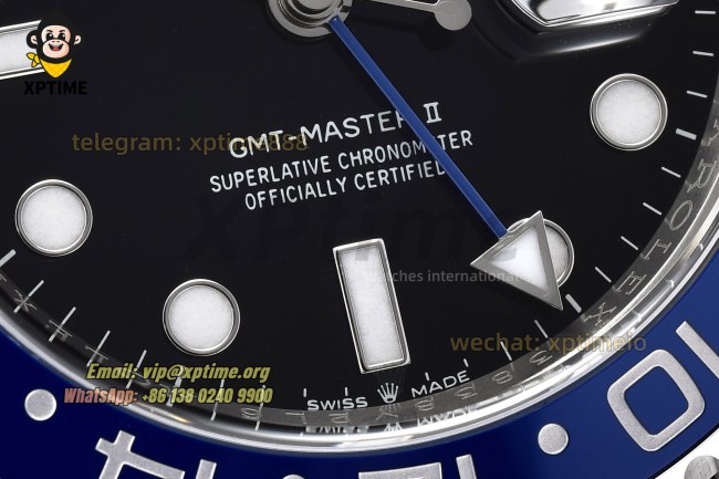 GMT Master II 126710 Batman 40mm Clean Black/Dot on Oys SS/SS Bracelet DD3285 GMT Master II 126710 Batman 40mm Clean Black/Dot on Oys SS/SS Bracelet DD3285