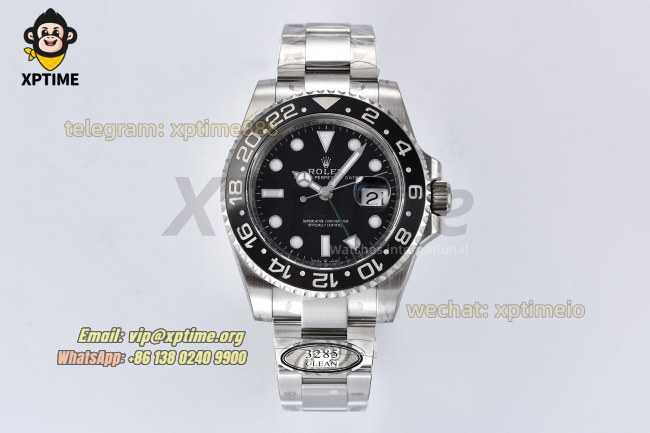 GMT Master II 126710 Bruce Wayne 40mm Clean Black/Dot on Oys SS/SS Bracelet DD3285 GMT Master II 126710 Bruce Wayne 40mm Clean Black/Dot on Oys SS/SS Bracelet DD3285