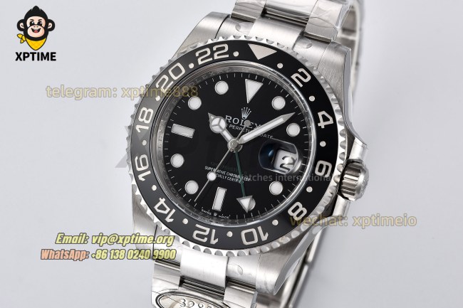 GMT Master II 126710 Bruce Wayne 40mm Clean Black/Dot on Oys SS/SS Bracelet DD3285 GMT Master II 126710 Bruce Wayne 40mm Clean Black/Dot on Oys SS/SS Bracelet DD3285