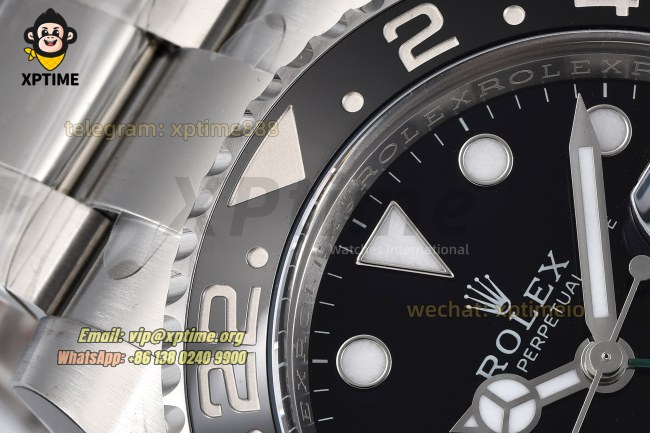GMT Master II 126710 Bruce Wayne 40mm Clean Black/Dot on Oys SS/SS Bracelet DD3285 GMT Master II 126710 Bruce Wayne 40mm Clean Black/Dot on Oys SS/SS Bracelet DD3285