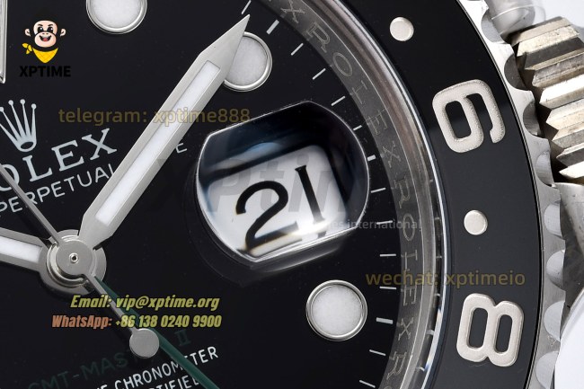 GMT Master II 126710 Bruce Wayne 40mm Clean Black/Dot on Oys SS/SS Bracelet DD3285 GMT Master II 126710 Bruce Wayne 40mm Clean Black/Dot on Oys SS/SS Bracelet DD3285