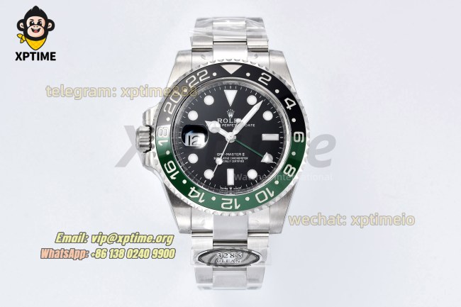 GMT Master II 126720 Sprite 40mm Clean Black/Dot on Oys SS/SS Bracelet DD3285 GMT Master II 126720 Sprite 40mm Clean Black/Dot on Oys SS/SS Bracelet DD3285