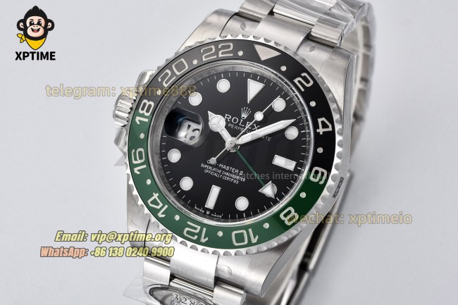 GMT Master II 126720 Sprite 40mm Clean Black/Dot on Oys SS/SS Bracelet DD3285 GMT Master II 126720 Sprite 40mm Clean Black/Dot on Oys SS/SS Bracelet DD3285