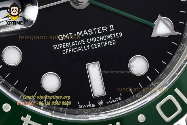 GMT Master II 126720 Sprite 40mm Clean Black/Dot on Oys SS/SS Bracelet DD3285 GMT Master II 126720 Sprite 40mm Clean Black/Dot on Oys SS/SS Bracelet DD3285
