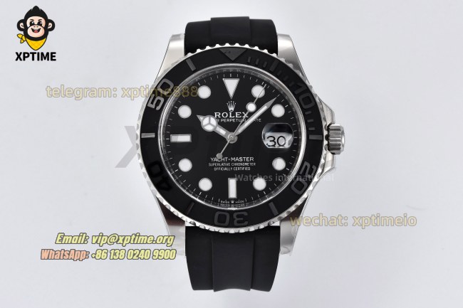 Yacht-Master 226659 42mm Clean Black/Dot on SS/RU SH3235 Yacht-Master 226659 42mm Clean Black/Dot on SS/RU SH3235