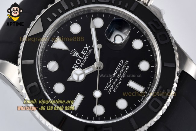 Yacht-Master 226659 42mm Clean Black/Dot on SS/RU SH3235 Yacht-Master 226659 42mm Clean Black/Dot on SS/RU SH3235