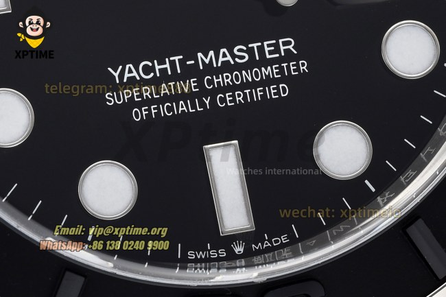 Yacht-Master 226659 42mm Clean Black/Dot on SS/RU SH3235 Yacht-Master 226659 42mm Clean Black/Dot on SS/RU SH3235
