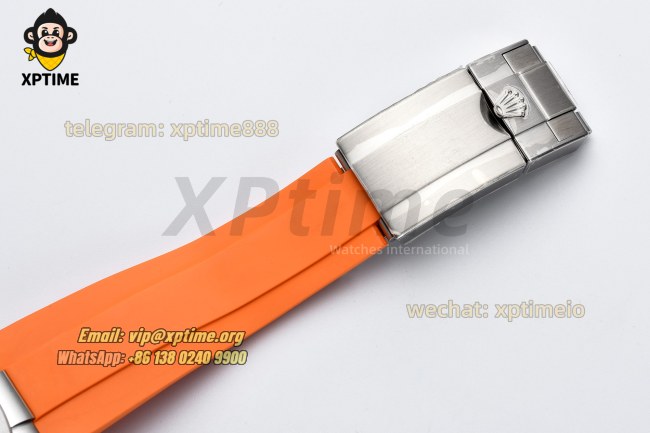 Explorer II 42mm CLEAN White/Dot on SS/RU Strap VS3285 Super Clone Explorer II 42mm CLEAN White/Dot on SS/RU Strap VS3285 Super Clone