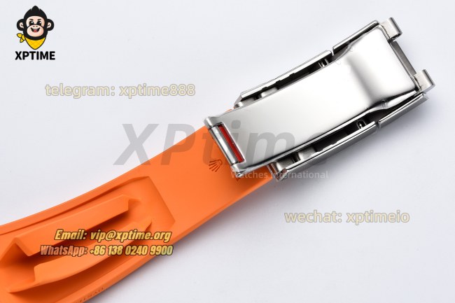 Explorer II 42mm CLEAN White/Dot on SS/RU Strap VS3285 Super Clone Explorer II 42mm CLEAN White/Dot on SS/RU Strap VS3285 Super Clone