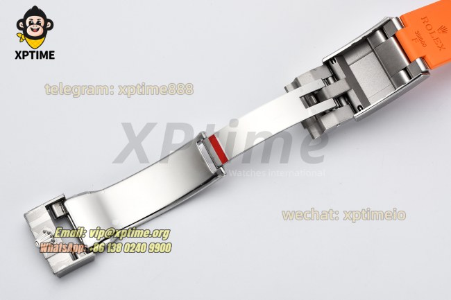 Explorer II 42mm CLEAN White/Dot on SS/RU Strap VS3285 Super Clone Explorer II 42mm CLEAN White/Dot on SS/RU Strap VS3285 Super Clone