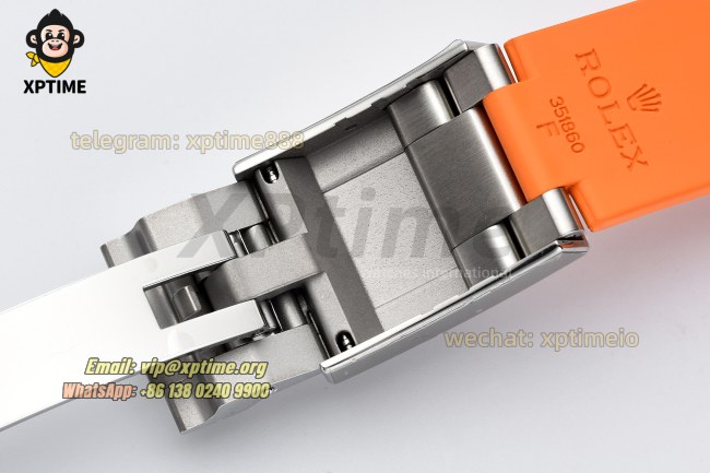 Explorer II 42mm CLEAN White/Dot on SS/RU Strap VS3285 Super Clone Explorer II 42mm CLEAN White/Dot on SS/RU Strap VS3285 Super Clone