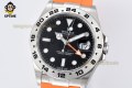 Explorer II 42mm CLEAN Black/Dot on SS/RU Strap VS3285 Super Clone Explorer II 42mm CLEAN Black/Dot on SS/RU Strap VS3285 Super Clone