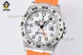 Explorer II 42mm CLEAN White/Dot on SS/RU Strap VS3285 Super Clone Explorer II 42mm CLEAN White/Dot on SS/RU Strap VS3285 Super Clone