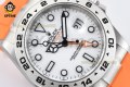 Explorer II 42mm CLEAN White/Dot on SS/RU Strap VS3285 Super Clone Explorer II 42mm CLEAN White/Dot on SS/RU Strap VS3285 Super Clone