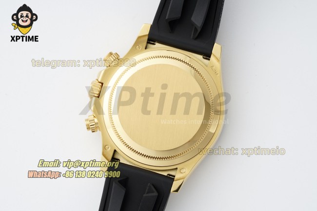Daytona 126518 40mm Clean YG Black/Stick on YG/RU Strap SH4131 Super Clone Daytona 126518 40mm Clean YG Black/Stick on YG/RU Strap SH4131 Super Clone