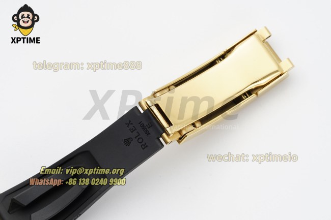 Daytona 126518 40mm Clean YG Black/Stick on YG/RU Strap SH4131 Super Clone Daytona 126518 40mm Clean YG Black/Stick on YG/RU Strap SH4131 Super Clone