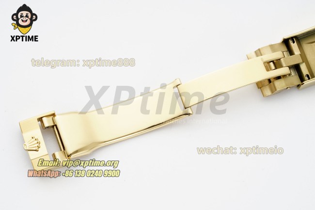 Daytona 126518 40mm Clean YG Black/Stick on YG/RU Strap SH4131 Super Clone Daytona 126518 40mm Clean YG Black/Stick on YG/RU Strap SH4131 Super Clone