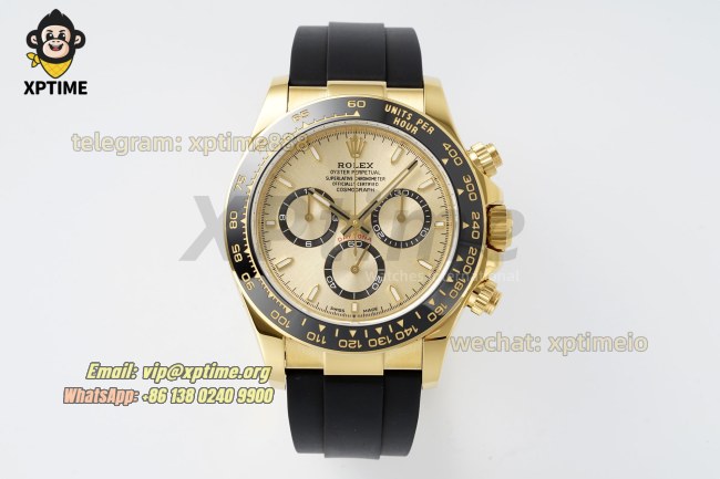 Daytona 126518 40mm Clean YG/Stick on YG/RU Strap SH4131 Super Clone Daytona 126518 40mm Clean YG/Stick on YG/RU Strap SH4131 Super Clone