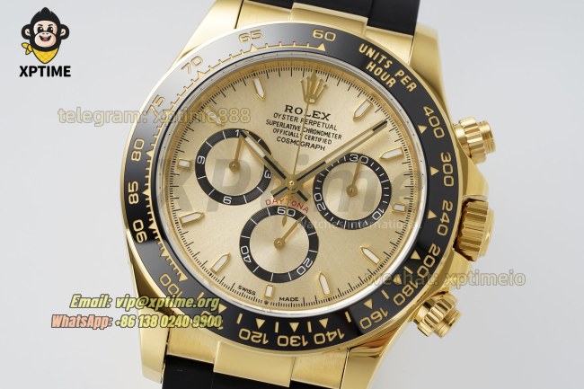 Daytona 126518 40mm Clean YG/Stick on YG/RU Strap SH4131 Super Clone Daytona 126518 40mm Clean YG/Stick on YG/RU Strap SH4131 Super Clone