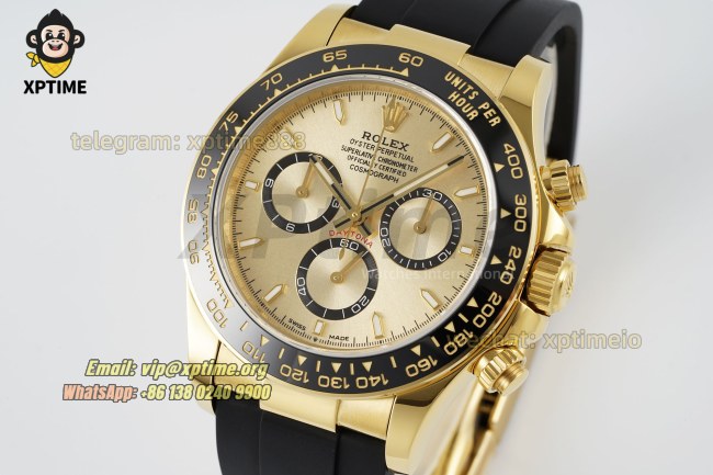 Daytona 126518 40mm Clean YG/Stick on YG/RU Strap SH4131 Super Clone Daytona 126518 40mm Clean YG/Stick on YG/RU Strap SH4131 Super Clone