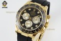 Daytona 126518 40mm Clean Black YG/Diamond on YG/RU Strap SH4131 Super Clone Daytona 126518 40mm Clean Black YG/Diamond on YG/RU Strap SH4131 Super Clone